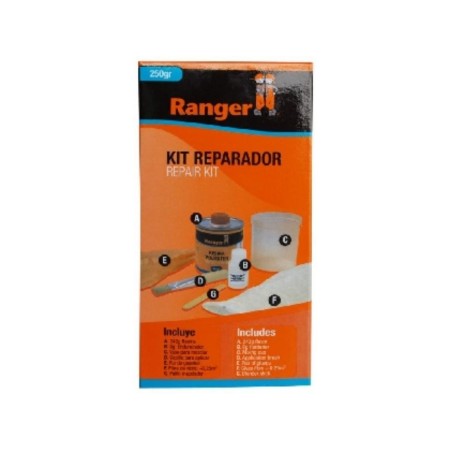 RANGER KIT REPARACION FIBRA DE VIDRIO RESINA