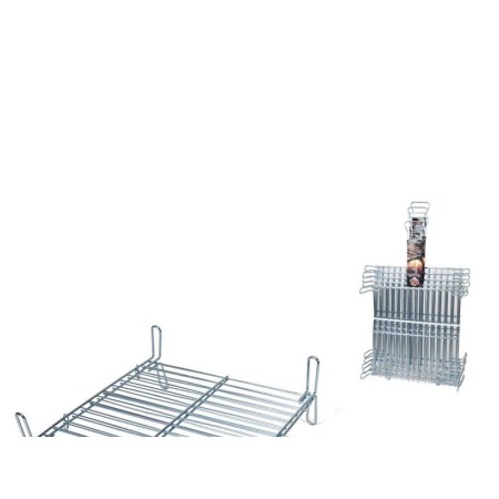 PARRILLA DOBLE  40X40 GERIMPORT