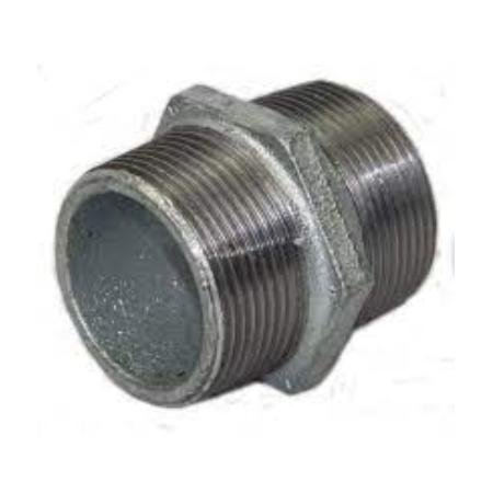 MACHON DOBLE GALVANIZADO 1-1/2 PULGADA