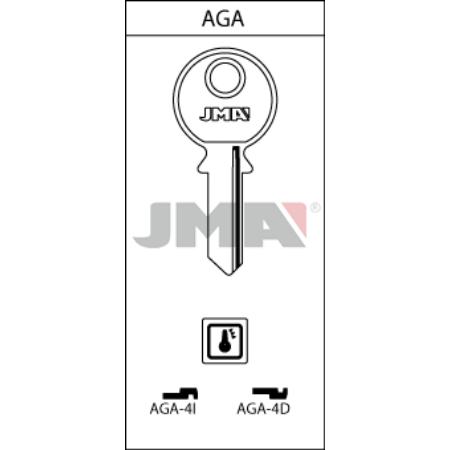 LLAVE AGA-4D JMA