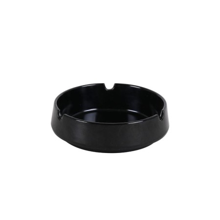 CENICERO MELAMINA 9X2,5 CM. NEGRO