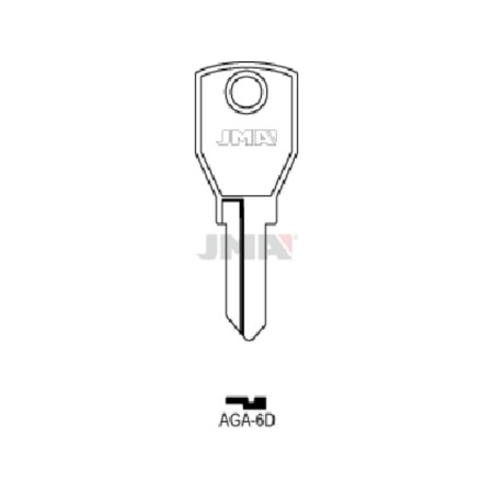 LLAVE AGA-6D JMA