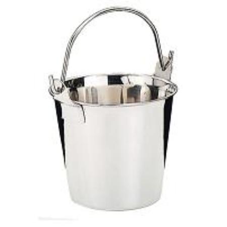 CUBO INOXIDABLE 20 CMS INOX CON ASA