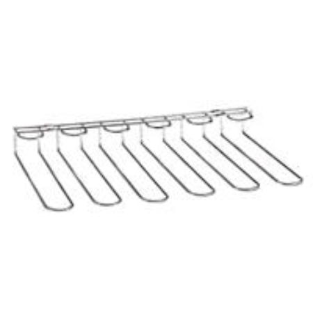 SOPORTE CUELGA COPAS INOX 45X31X5 CM.