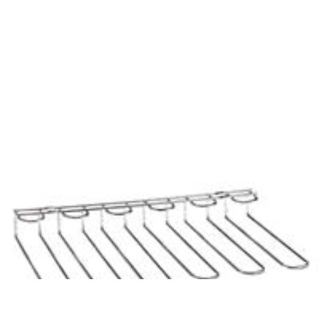 SOPORTE CUELGA COPAS INOX 45X31X5 CM.