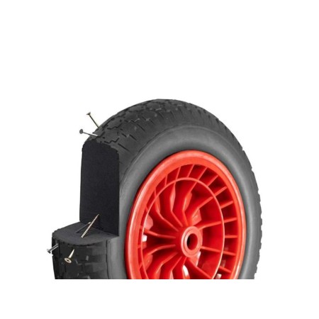 RUEDA DE CARRO INVERNADERO ANTIPINCHAZO