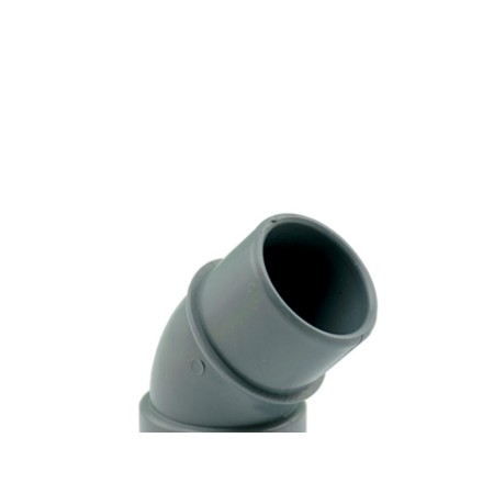 PVC EVACUACION CODO 40 MM 45 M-H
