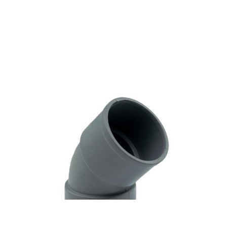 CODO PVC H-H 45º 40 MM