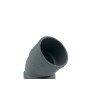 CODO PVC H-H 45º 50 MM