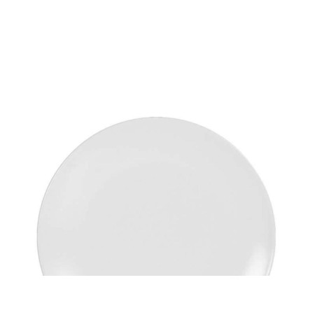 PLATO INFINITY POSTRE 20X2 CMS PORCELANA BLANCA