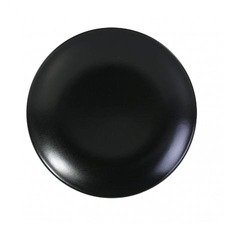 PLATO INFINITY POSTRE 20X2 CMS. NEGRO