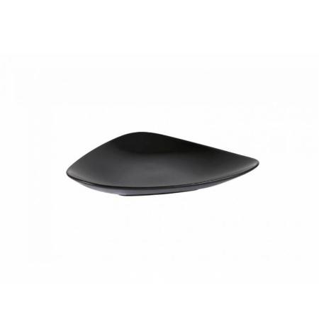 PLATO VENDOME POSTRE 24X18X3 CMS NEGRO