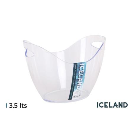 CUBITERA PS 3,5 LITROS TRANSPARENTE ICELAND