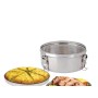 FIAMBRERA TARTERA INOXIDABLE 18 CMS