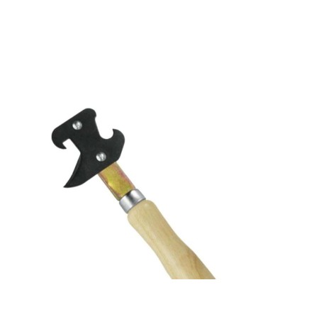 ABRELATAS MANGO MADERA METALTEX