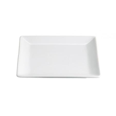 VIEJOVALLE MING BLANCO PLATO CUADRADO POSTRE 16X16X1,5  B2079R