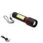 LINTERNA LED BATERIA RECARGABLE CON FUNCIÓN ZOOM 5 W. 300 - 150 LUMENES