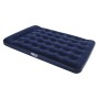 COLCHON CAMPING INFLABLE DOBLE CON BOMBA DE PIE INTEGRADA 191X137X28 CM.