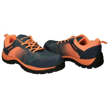 CALZADO DE SEGURIDAD, ZAPATILLA DEPORTIVA SEGURIDAD SKYHAWK CERTIFICACION S1P COLOR NARANJA, TALLA Nº 40 (PAR)