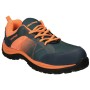 CALZADO DE SEGURIDAD, ZAPATILLA DEPORTIVA SEGURIDAD SKYHAWK CERTIFICACION S1P COLOR NARANJA, TALLA Nº 40 (PAR)