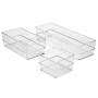 ORGANIZADOR TRANSPARENTE MAUILLAJE / COSMETICA SET 3 BANDEJAS