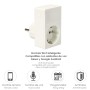 ENCHUFE WIFI INTELIGENTE, CONTROL POR VOZ, ALEXA, GOOGLE ASSISTANT, 1500 WATIOS, 230-240 VOLTIOS, 12A.