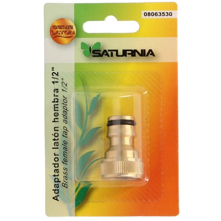 ADAPTADOR MANGUERA LATON  1/2 HEMBRA, ADAPTADOR GRIFO, CONECTOR GRIFO A CONECTOR RAPIDO