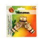 ADAPTADOR MANGUERA LATON 2 TOMAS PARA GRIFO 3/4