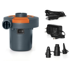 BOMBA INFLAR Y DESINFLAR ELECTRICA  CON ENCHUFE PARA CASA CASA Y COCHE. 490 LITROS / MINUTO.
