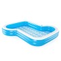 PISCINA INFLABLE 305X274X46 CM. CON 2 REPOSAVASOS, ESTAMPADO DISEÑO MOSAICO