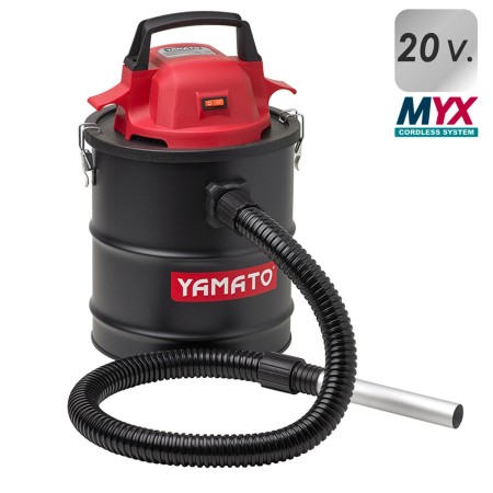 ASPIRADOR DE CENIZAS 15 LITROS A BATERIA 20 V. SIN BATERIA