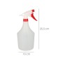PULVERIZADOR AGUA 1 LITRO. SPRAY PULVERIZADOR BOQUILLA AJUSTABLE, BOTELLA SPRAY LIQUIDOS, ACEITE, ALCOHOL, ETC.