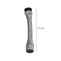 ATOMIZADOR  ECONOMIZADOR METALICO FLEXIBLE CON ADAPTADOR MACHO / HEMBRA