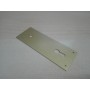 PLACA BOCALLAVE DORADA 80X30 ESTAMP