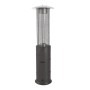 ESTUFA GAS EXTERIOR CILINDRICA 186 CM. CON RUEDAS