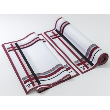 ROLLO ROLLDRAP 40X64 CM.(10) ANTIQUE BLAN/NG/ROJ. 
