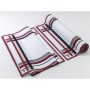ROLLO ROLLDRAP 40X64 CM.(10) ANTIQUE BLAN/NG/ROJ. 