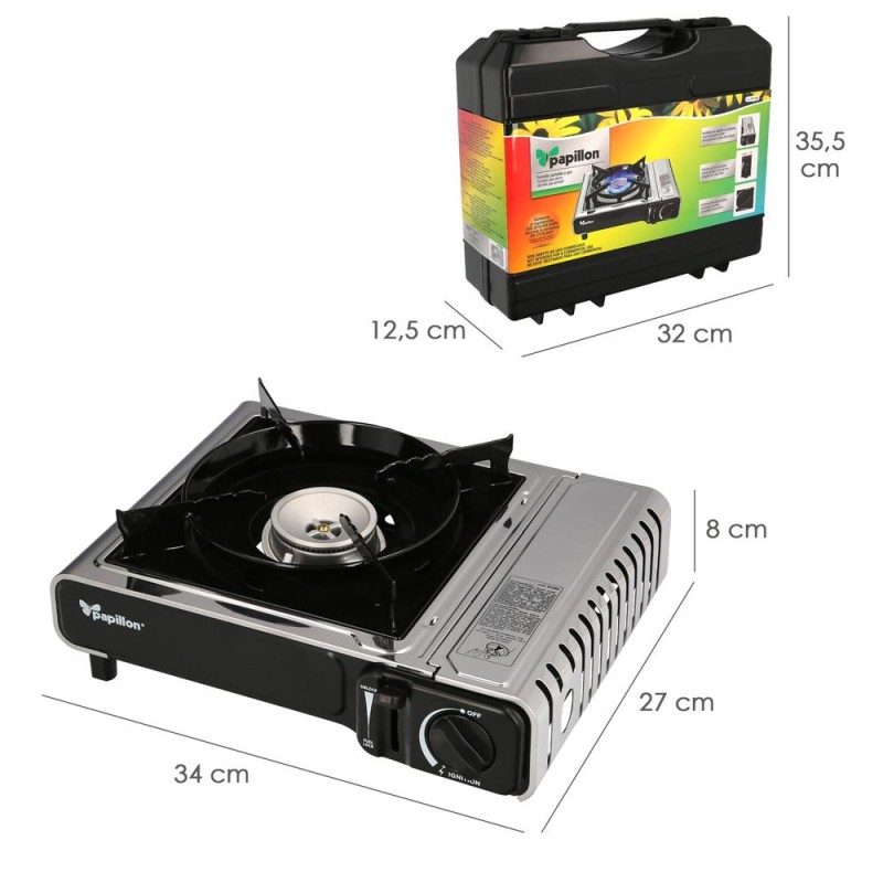 Cocina Hornillo Gas Camping moderno cumple normativa