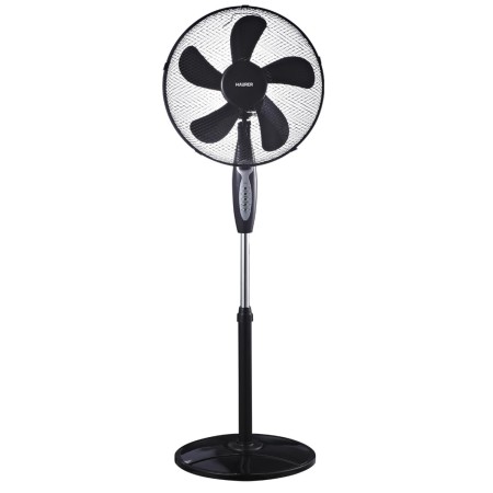 VENTILADOR PIE Ø 40 CM 45 WATT. 3 VELOCIDADES  5 ASPAS GRAN TAMAÑO, 3 VELOCIDADES, CON TEMPORIZADOR.