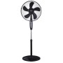 VENTILADOR PIE Ø 40 CM 45 WATT. 3 VELOCIDADES  5 ASPAS GRAN TAMAÑO, 3 VELOCIDADES, CON TEMPORIZADOR.