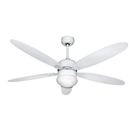 VENTILADOR TECHO Ø 124 CM. 70 WATT. CON LUZ Y MANDO A DISTANCIA 5 ASPAS Y 3 VELOCIDADES. CON TEMPORIZADOR