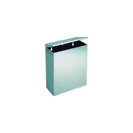 SIMEX PAPELERA HIGIENICA C/TAPA BASC INOX 40/PH