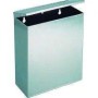 SIMEX PAPELERA HIGIENICA C/TAPA BASC INOX 40/PH