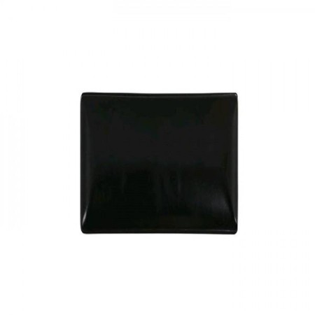 MING II NEGRO PLATO PAN 16X16X2 CMS 