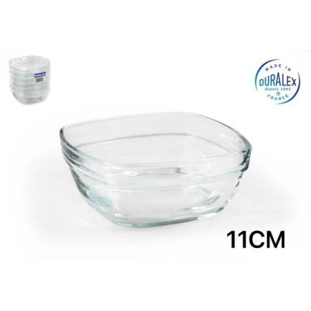 DURALEX BOL CUADRADO 11 CMS. 300 CC APILABLE LYS