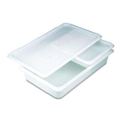 ARAVEN HARINERO PLASTICO CON TAPA 530X325X100 MM