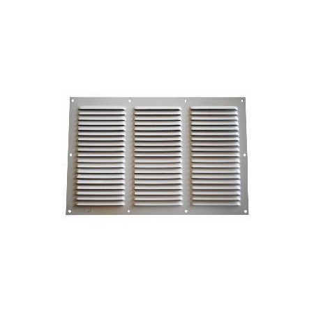 REJILLA 100X200 CON MOSQUITERA VENTILACION SOBREPONER BLANCA