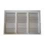 REJILLA 100X200 CON MOSQUITERA VENTILACION SOBREPONER BLANCA