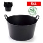 CAPAZO 56 LTS. NEGRO 100% RECICLADO