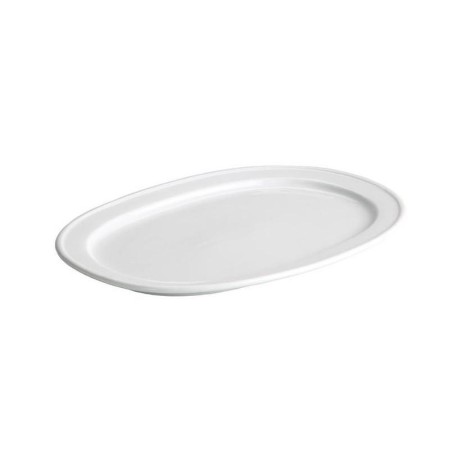 FUENTE WEI 33X23 CMS. PORCELANA BLANCA